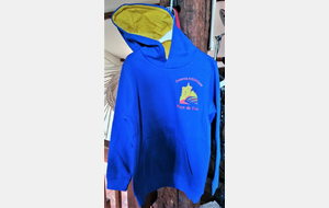 SWEAT  CAPUCHE BICOLORE