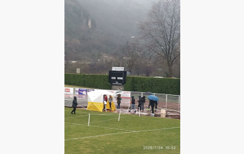 Compétition de lancers très hivernale !